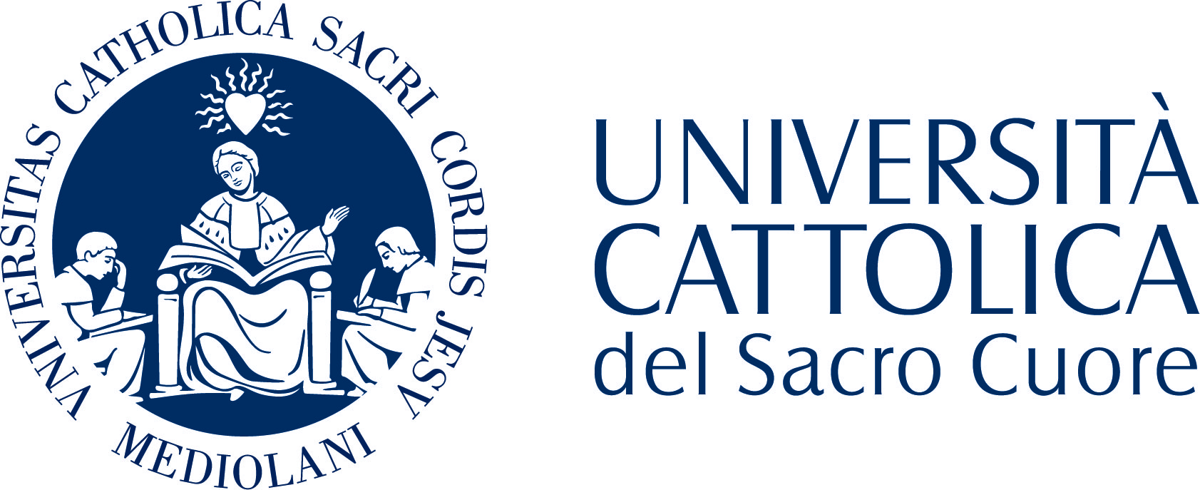 UNICATT Logo UC orizzontale POSITIVO 540C